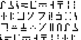 5.8m members in the minecraft community. Standard Galactic Alphabet Fontstruct