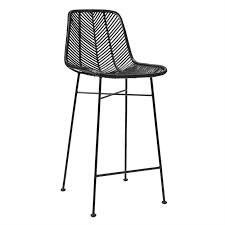 Black And White Wicker Bar Stools Black Rattan Bar Stool Rattan Bar Stools Bar Stools Outdoor Bar Stools