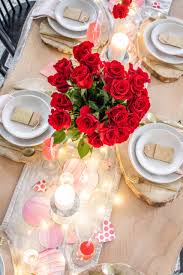 Classy Valentine S Day Table Decor Taryn Whiteaker In 2020 Simple Valentine Valentines Diy Valentine Decorations