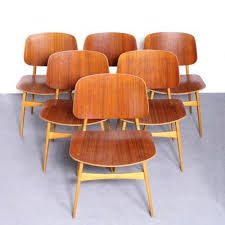 Vintage Model 155 Dining Chairs By Borge Mogensen For Soborg Mobelfabrik Set Of 6 2 Study Furniture Design Dining Chair Set Danish Modern Design