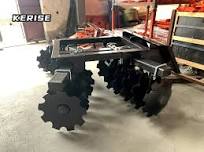KERISE Skid Steer Cultivators Agricultural Skid Steer Disc Plow 3 Point  Hitch Plow Disc Plough Harrows