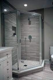 Pin By Priya On Bathroom Small Bathroom Remodel Corner Shower Bathroom Interior Design