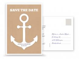 Warum sollte man dies tun? Maritime Save The Date Karte Braun Postkarte Weisse Schrift Anker Karte Hochzeit Hochzeitskarten Hochzeitseinladung