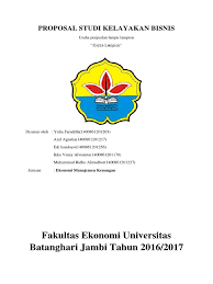 Pdf proposal studi kelayakan bisnis pdf fras adi academia edu. Proposal Studi Kelayakan Bisnis