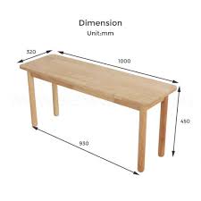 Norman Solid Wood Dining Bench Dining Room Furniture Furniture Sg Bedandbasics