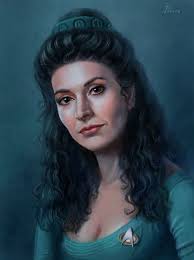 Commander Natasha Troi, Counsellor & Morale Officer USS Nimitz.....on  secondment from Star Fleet Command.