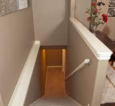 Half Wall With Cap And Oak Rail To Basement Design With Half Walls And The New Staircases You Can Now Add Half How To Question Stairs Half Wall New Staircase