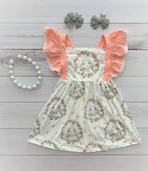 Little Lamb Easter Dress In 2020 Easter Dress Dresses Boutique Easter Dresses