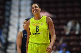 Liz cambage in the news. Liz Cambage Picked In All Wnba First Team Following Stellar Season With Dallas Wings Abc News