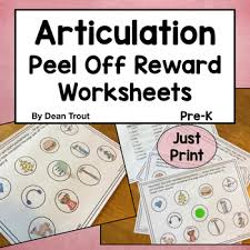 Preschoolers like to be spontaneous in their creative play, so it's good to follow your child's lead. Preschool Articulation Activities Worksheets Tpt