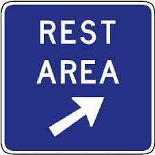 Pin By Unit Partners On Short And Sweet Wall Signs Exit Sign Rest Area