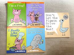So when i am faced with a theme for my 7 year olds' birthday party. Set Of 5 Mo Willems Books Elephant Piggie