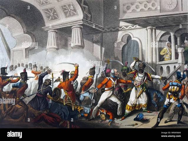 The siege of seringapatam hi-res stock photography and images - Alamy
