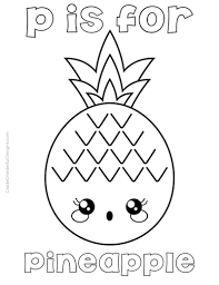Fruits vegetables doodle coloring page printable etsy in kawaii. Pin By Meisy Makara On Taustakuvia Clip Art Freebies Free Coloring Pages Kawaii Pineapple