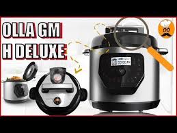 Aunque nos parece muy interesante para los usuarios de la olla exprés, no somos de los que cocinamos con ella (la tenemos guardada sin estrenar), por lo que de momento, no va a ser un libro que introduzcamos en nuestra. Como Funciona La Nueva Olla Gm H Deluxe Unboxing Completo Youtube En 2020 Ollas Electricas Olla Recetas Olla