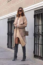 Almond toe and zip fastening. How To Wear Over The Knee Boots In Fall Just The Design