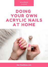 The acrylic nails will be slightly raised from the surface of your natural nails. Doing Your Own Acrylic Nails At Home Momskoop