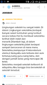Orang yang membaca tulisan tersebut seakan bisa merasakan apa yang sedang dijelaskan oleh tulisan tersebut. Contoh Teks Deskripsi Tentang Sekolah Aneka Macam Contoh