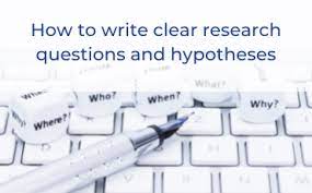 Writing a hypothesis begins with a research question that you want to answer. How To Write Clear Research Questions And Hypotheses Asiaedit