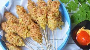 4 buah sosis siap makan / sosis biasa 2 butir telur tusuk sate. Resep Cara Membuat Sate Telur Gulung Crispy Isi Sosis Lifestyle Fimela Com