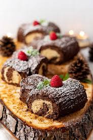 Mini Mocha Yule Log Cakes Buche De Noel El Mundo Eats Recipe Sweet Recipes Desserts Sweets Cake Sweet Desserts