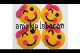 Tutorial Amplop Flanel Untuk Lebaran Youtube Amplop Kreatif Kain Flanel