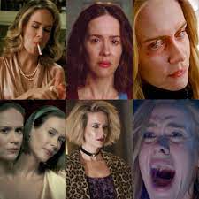 — do you think paulson dislikes roanoke because the season was bad or because she needed a break? Sarah Paulson American Horror Story 1 Billie Dean Howard 2 Lana Winters 3 Corde American Horror Story Seasons American Horror Story Series American Horror