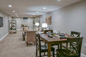 Bar ideas plans basement designs 19 ranch plans with walkout basement ranch basement houzz 19 ranch plans with walkout basement. Galena Ranch Home Staging Farmhouse Basement Columbus By Sanctuary Staging And Styling Llc Houzz