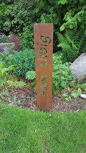 Bittet Besuchen Sie Unseren Shop Unter Woodmetalworks Debei Dieser Anfertigung Handelt Es Sich Um Ein Schild Welches Mit Turschilder Hausturschilder Edelrost