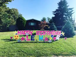 Birthday Lawn Signs Near Me Happy Birthday Yard Sign Happy Birthday Yard Signs Birthday Yard Signs Birthday Yard Signs Diy