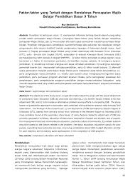 Penduduk termiskin dan 20% penduduk terkaya 9. Pdf Faktor Faktor Yang Terkait Dengan Rendahnya Pencapaian Wajib Belajar Pendidikan Dasar 9 Tahun