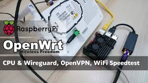Change network config and opkg update by default, the ethernet is in. Openwrt Raspberry Pi As Router Cpu Wireguard Openvpn Wifi Throughput Speedtest Youtube