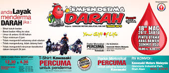 Les' copaque production 3 years ago. Kempen Derma Darah 2017 Kawasaki Motors Malaysia Sdn Bhd