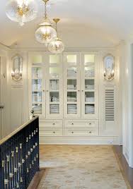 Tall cabinets provide needed storage in tiny spaces. Built In Linen Closet Houzz