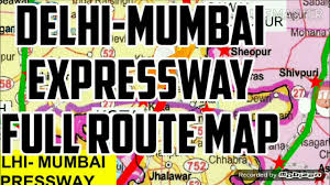 Delhi metro map in pdf and image format download or see online. Delhi Mumbai Expressway Full Route Map Youtube