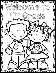 Download all the pages and create your own coloring book! Welcome To Fourth Grade Coloring Sheet English And Spanish Tpt