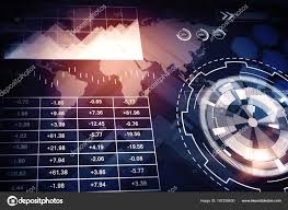 Creative Glowing Forex Chart Wallpaper Investment Finance
