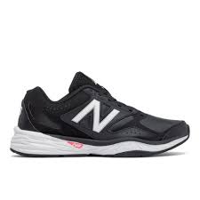 New Balance 824 Trainer Women S Everyday Trainers Shoes Black White Wx824bb1 New Balance Black Shoes Shoes Trainers
