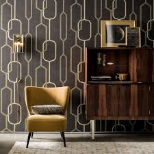 Vente tissu et confection sur mesure. Idee Deco Papier Peint Salon Pour Cet Automne Blog De Bricoflor