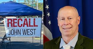 Commissioner John West recalled in Josephine County