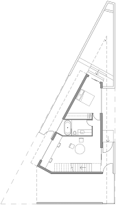 The triangle house is located in nesodden, norway on a two level site with its entry on the lower level of the property. Gallery Of Triangle House Robeson Architects 23