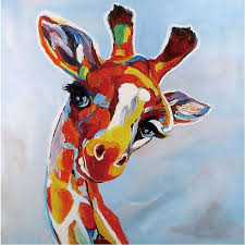 With the beginners painting kits for adults presented by paint by numbers, anyone can create masterpieces! Giraffe Paintings On Canvas