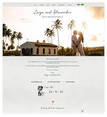 Wedding websites are designed specifically for a wedding event and adapted to their unique style firstly, website builders offer many beautiful wedding website examples. Gorgeous Wedding Website Examples Of 2021