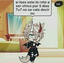 Translation If You Read This I Dare You To Be A Boy For 5 Days Weird Face You Cant Say No Gachalifecringe