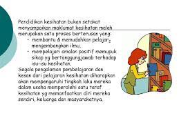 Nah, untuk menambah wawasan kamu mengenai pendidikin, berikut beberapa. Kepentingan Pendidikan Kesihatan Dalam Kurikulum Sekolah Ppt Download