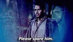 Seems like a wizard should turn this into a downvote gif. Please Spare Him Gif Onceuponatime Pleasesparehim Spare Discover Share Gifs