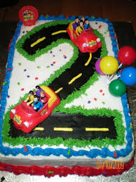 2nd Birthday Cake For Little Boy Wiggles Cake Children S Birthday Cakes Wiggles Cake Pig Birthday Cakes Boy Birthday Cake