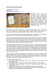 Buku golongan barang inventaris 8. Pdf Pengertian Inventarisasi Nicki Hermanto Putro Academia Edu