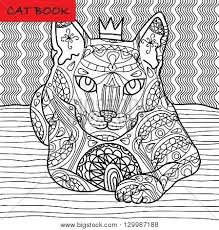 Browse our images of unicorns, penguins, foxes, and other popular animals below and get the pdf instantly for the pages you like. Coloring Cat Page Vector Photo Free Trial Bigstock