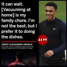 Trent alexander arnold family background. Facebook
